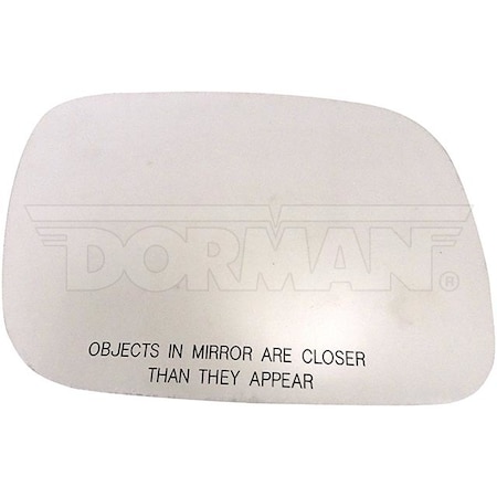 Motormite Replacement Glass-Plastic Backing, 56839 56839
